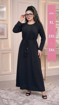 فستان كشمير • مقاسات XL-3XL • نصف درزن