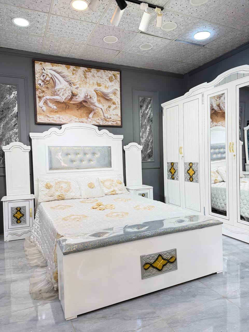 #تخفيض 
بمليون فقط 

#غرف #نجاره #عراقيه 💯💯

تتكون من 7 قطع 
عرض الكنتور 3 و20سم
ارتفاع الكنتور 2 و20سم
السرير بلوك ٦ ارجل
طول السرير 200 سم 
عرض السرير 160 سم 
الضهر براغي
متوفر توصيل مع الشد كافه محافظات العراق 
 #غرفه #نوم #عراقيه
#خاص #عرض #بغداد #حله #كربلاء #نجف
#ديوانيه #كوت #سماوه #ناصريه #بصره #فلوجه 
#رمادي #واسط  #اعماره #قادسيه #دجله #فرات 
متوفر طابوريه 15
الشازلون 50 الف
حسب طلب


**إذا كنت صاحب هذا الإعلان وتريد حذفه لأي سبب، رجاءا أرسل رسالة إلى الدعم الفني**