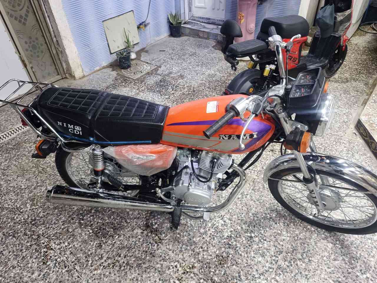 سلام عليكم دراجه نامه أيراني ٤كير  منزلهه قبل ٣ اشهر استخدام قليل كلش بيهه اوراق مال بيع وشراء وملفيس  ألسعر 700 وبيهه مجال قليل مكان مدينه الصدر  رقم الهاتف ***********
