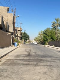 مروس بسياره 👉  قطعه ارض ✅للبيع بغداد الشعب حي البساتين   المساحه 🛑١٠٠م...