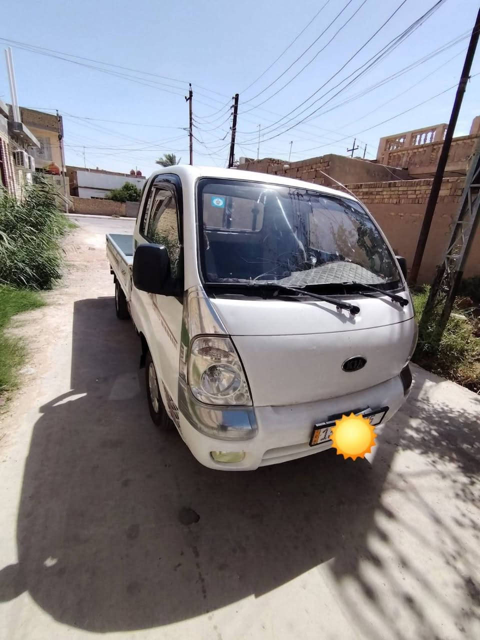 كيا حمل للبيع موديل 2012 مكينه2700  كير ومكينه مقفوله رقم ميسان سنويه مجدد تحويل ثاني يوم رقم شاصي واضح مكان ناصرية ***********
سعره 85وبيه مجال
كيا حمل للبيع موديل 2012 مكينه2700  كير ومكينه مقفوله رقم ميسان سنويه مجدد تحويل ثاني يوم رقم شاصي واضح مكان ناصرية ***********
