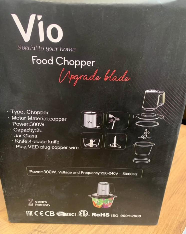 محظره طعام جديده ممفتوحه بالكارتون ماركة vio ب25 وبيه مجال بسيط


**إذا كنت صاحب هذا الإعلان وتريد حذفه لأي سبب، رجاءا أرسل رسالة إلى الدعم الفني**