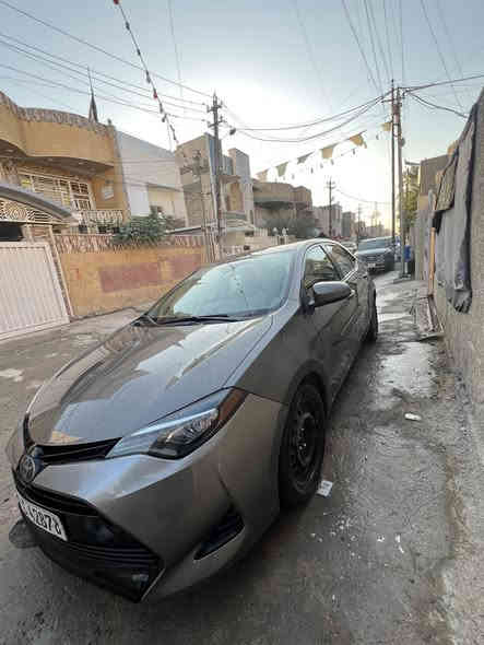 سلام عليكم شباب تيوتا كورلا 2017 للبيع رقم شمالي جديده وارد امريكي محرك ١٨٠٠ دوش المرغوب لون فيلي محرك كير مكفولات وخير من الله سياره ماشيه 98 الف تخم تاير جديد صار يومين من شديتهن تحكمات ستيرن شاشه بلادي رادار منضومه زنون سياره بيها ملاحضات السعر 105 وبيها مجال مكاني بغداد الامين الثانيه ***********
