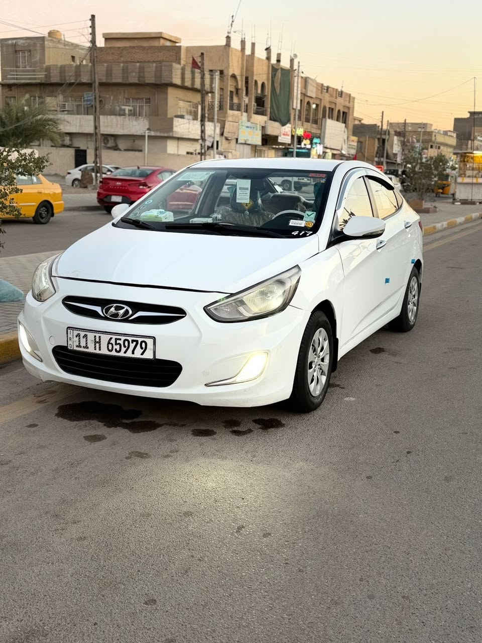 السلام عليكم اكسنت 2016 خليجي كير محرك تبريد كفاله بيهه جاملغ مال سايق صبغ بدون دواخل والباقي كفاله مصفره غرامات بسمي تحويل ثاني يوم مكينه 1400 تخم تاير جديد دسكات 4 تحكم  شاشه تاب سعرهه 95 وبيهه مجال حك الجيه مكاني بغداد حي العامل للستفسار على هاذه الرقم ***********
