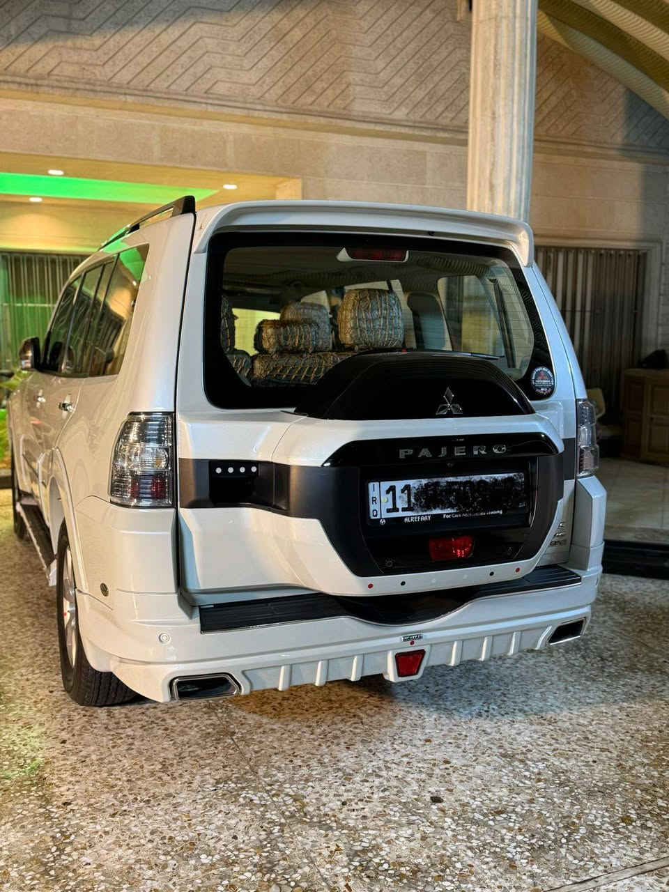 السلام عليكم للبيع باجيرو حبتور ٢٠١٥ ماشية ١٦ الف ونص قابل للزيادة مكفولة كفالة عامة رقم بغداد تحويل ثاني يوم للاستفسار الاتصال على الرقم***********
