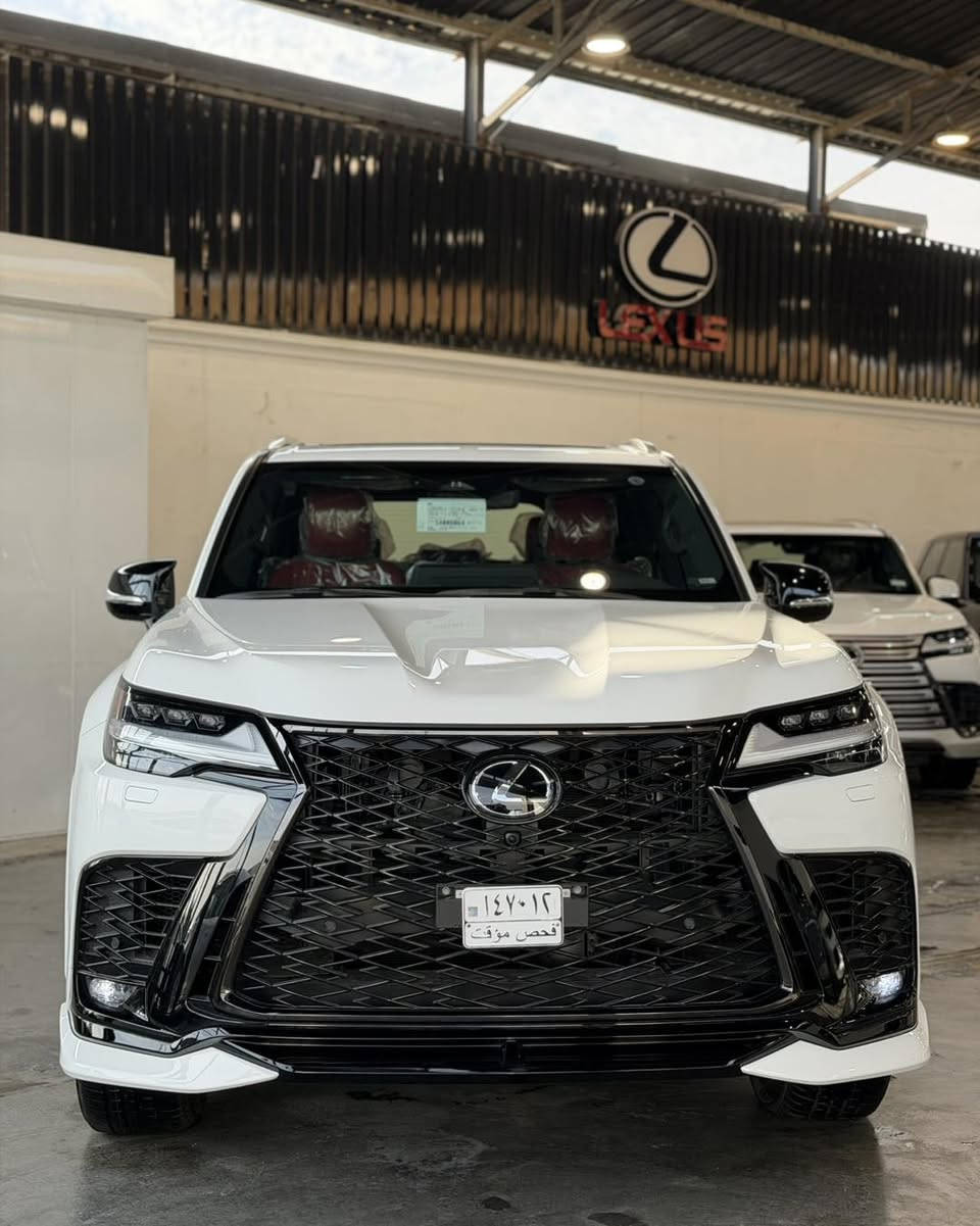 ⸻

🚘 Lexus LX 700h – F SPORT | موديل 2025 | وكالة SAS
✨ فخامة هجومية بتوقيع لكزس – زيرو / وكالة
🔸 فئة F SPORT – إصدار F1 الرياضي
🔴 داخلية جلد أحمر فاخر
🧠 أنظمة قيادة ذكية + شاشة ضخمة
🔊 نظام صوتي فاخر بـ 25 سماعة
🚪 أبواب شفط كهربائية
⚡ محرك هجين (Hybrid) – أداء عالي واقتصاد ذكي

📍 متوفرة الآن لدى شركة علي الشيباني لتجارة السيارات
📞 *********** -***********
📍 بغداد – الكاظمية – جكوك قرب مرور الكاظمية

🚨 أعلى فئات اللكزس… جاهزة للتميز!
