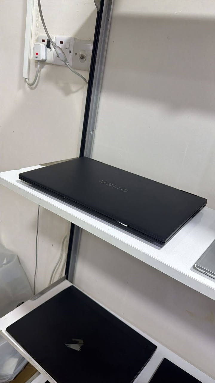 HP OMEN 16

INTEL I7-13700HX |

16 Cores - 24 Threads

16.1" 2K 240Hz |

16GB DDR5 |

1TB SSD

NVIDIA RTX 4070

| 8GB Dedicated

السعر مليون و 750 الف
للتواصل ***********
