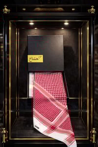 شماغ سعودي أصلي • قياسات ٥٢/٥٥/٥٨/٦٠ • مجمع حسين عوض