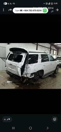 يوكن LT موديل 2015 بيها قطعتين صبغ  بدون ايربك جاملغ خالفي وجنطه  السي...