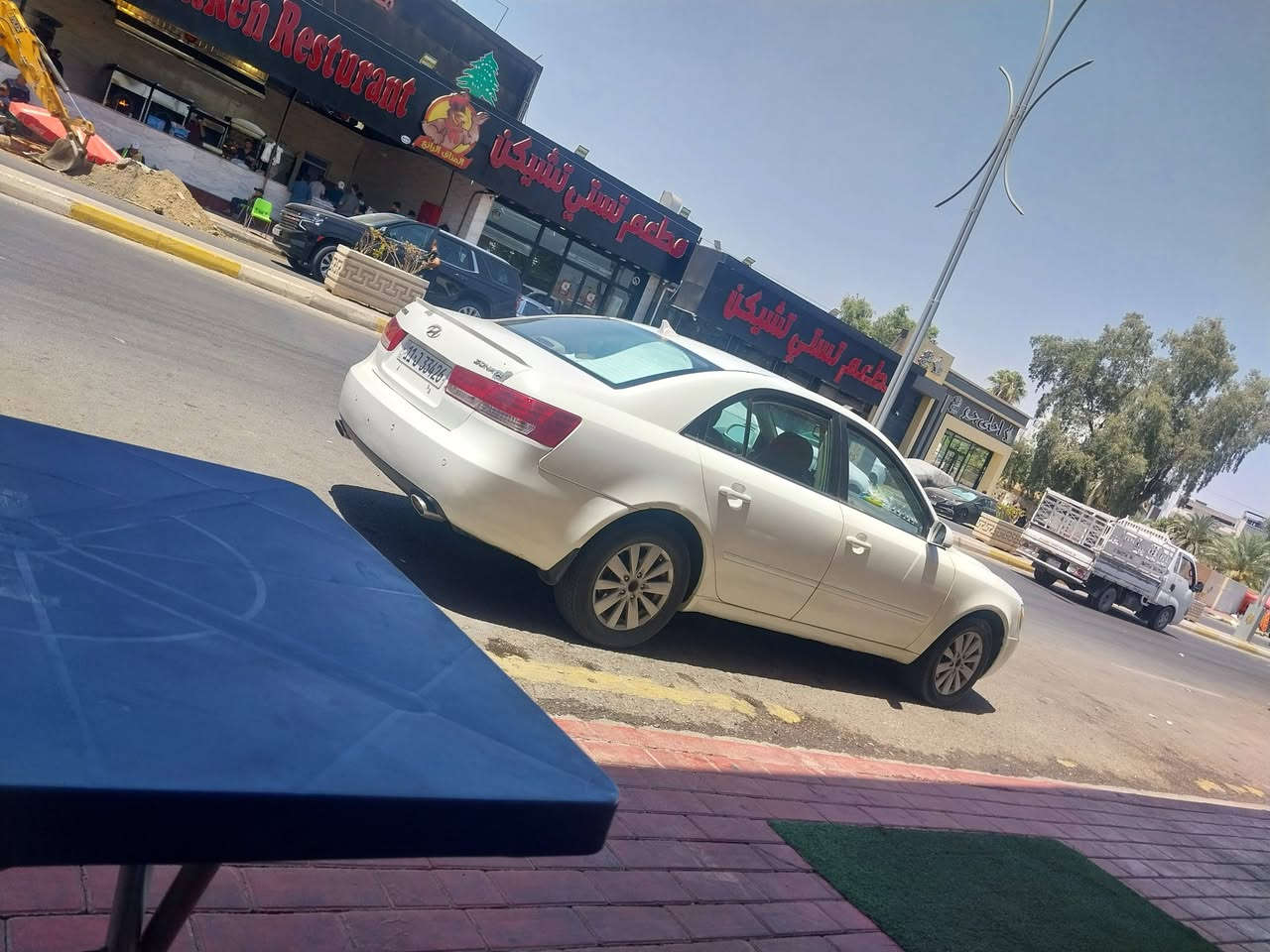 سوناتا 2008وارد امريكي ضرر جامرلوغ امامي بدون دواخل فول مواصفات تحكم ستيرن تنته  مصبوغه عام اثر جراد بدون كلبه وكص مكينه كير مكفولات صدر خلفي امامي جديد تخم تاير  تبريد ثلج تدفه شغاله  رقم بغداد بسمي مكان سياره ديالى السعر 95وبيها مجال مامتواجد عل فيس   هاتف ***********
