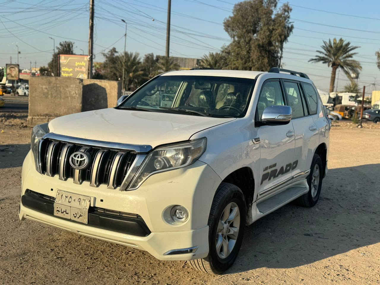 سلام عليكم
برادو  موديل 2010  خليجي 
 بيهة صبغ  بدون اي ضربة او تبديل سونر بل منشور 
مكينة وكير وحدادية وتخم تاير كلة جديد 
شادلهة منضومة غاز  جديدة  
تريد وكالة او تحويل بسم عربي 
عارضهة 155 وبيهة مجال بصيط 
***********
 مكان سيارة بغداد
