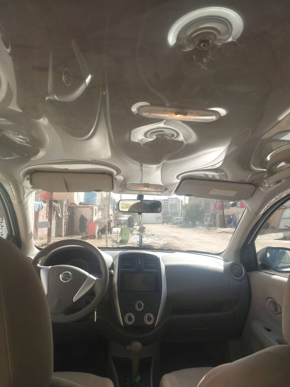 نيسان صني موديل 2025 بأسمي رقم بابل  بيه صبغ شبر  في قبق الجنطه  أثر دحجه بسيطه  مكاني بابل المركز  السعر  124 بيه مجال قليل ***********
