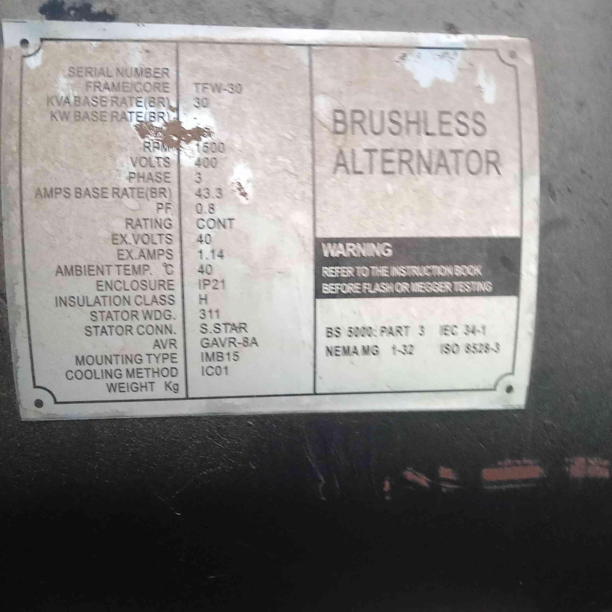 السلام عليكم مولد بيركنز صيني 30kva ثري فيز للبيع السعر 27 ورقه المكان ديالى بعقوبه


**إذا كنت صاحب هذا الإعلان وتريد حذفه لأي سبب، رجاءا أرسل رسالة إلى الدعم الفني**