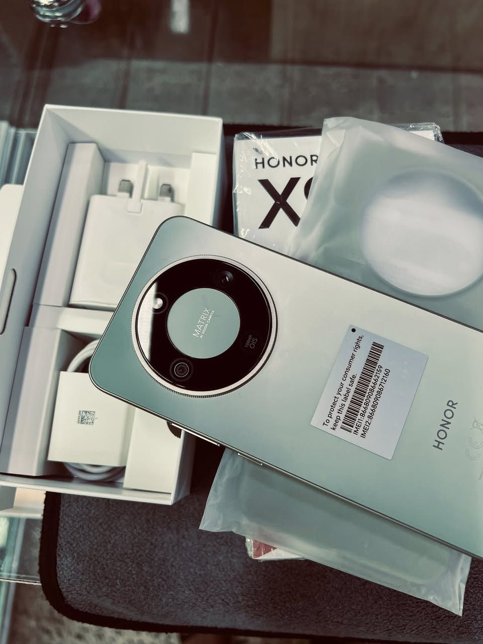 هونر اكس ٩دي
ذاكره ٢٥٦
رام ١٢
بطاريه ٨٣٠٠
جهاز اخو الجديد
شرط كارتون قراض ممستخدمه 
سعر ٣٥٠
***********
