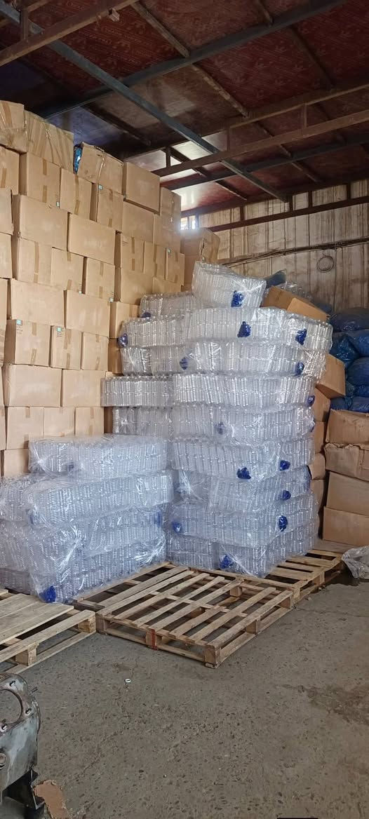 - على بركه الله 
- وصول  وجبة جديدة من دبات ماء ارو وبطاله بكافة الأحجام اسعار مناسبة جداً واسعار خاصه للجمله 

اسعار الجمله تكون للعدد ٥٠ دبه فما فوق 
التوصيل مجانا داخل السماوة 
 
للاستفسار 
***********
