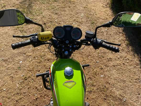 دراجة شاينك موديل ٢٣ مرقم للبيع
رقم بغداد انكليزي باقي بس استلمه 

ماشية ٢٧

الدراجة ما ناقصها كلشي بإسمي

كل كهربائياتها شغالة

السعر ١٧٠٠ وبيها مجال

مكاني ابو غريب

***********
