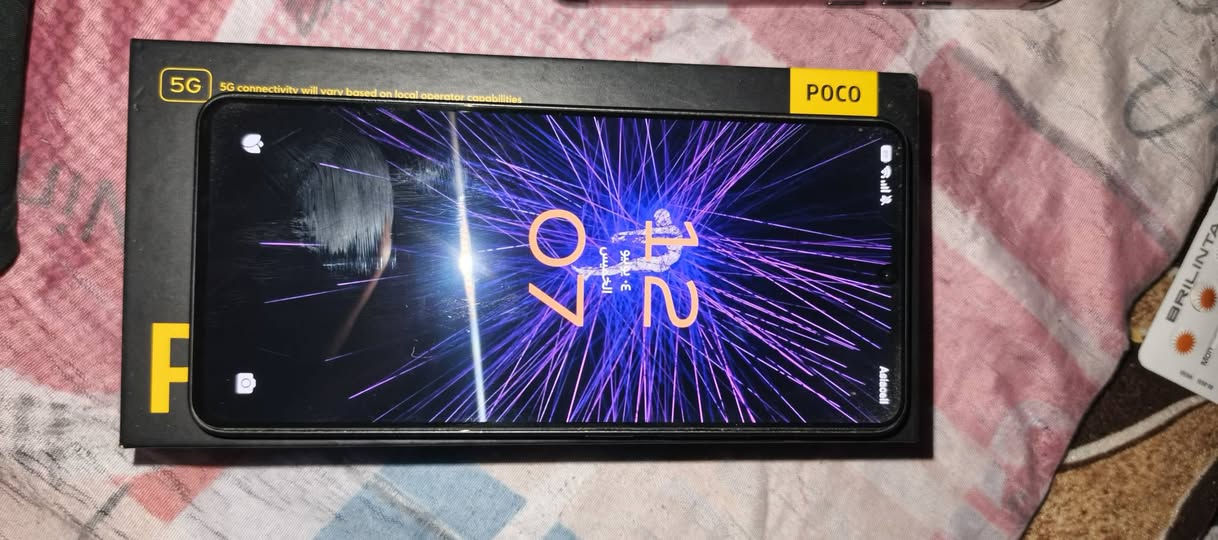 بوكو x6 برو 5g الغني جهاز جدا قوي
512 جيجا بايت
120 فريم 
دبل خط
كاميرا فول معروفه كامره البوكو
شحن سريع 67 واط شحن الجهاز 25 دققيقه
 كامل ملحقات
السعر 300 قفل مابي مجال رجاء بيع او مراوس   
مكاني البصره الجزيره ***********
