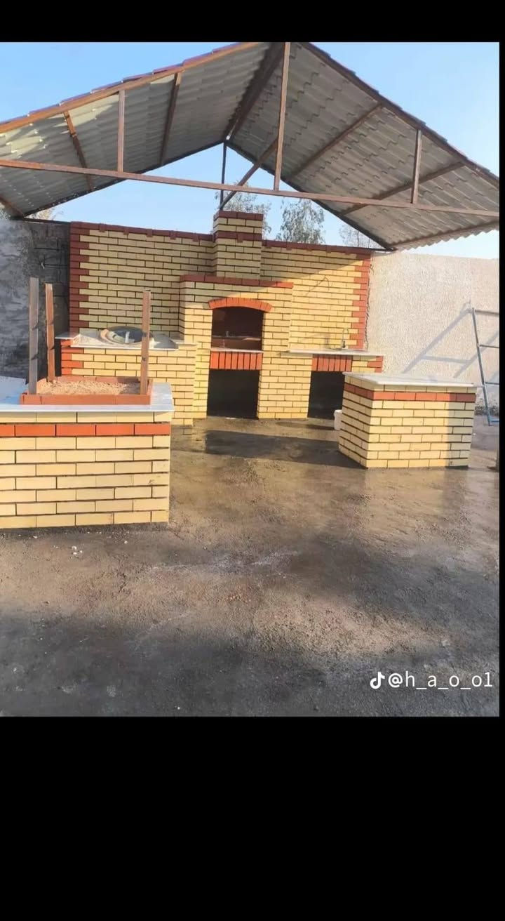 أهلا وسهلا بيكم نورتونا، 🌹
احنه موجدين حتى نوفرلكم احلا أجواء شواء ولمه عائليه مميزه
عدنه كلشي تحتاجون
1-تنور طين للخبز والشواء بروح التراث
2-شواية كباب بطعم يونس
3-فرن بيتزا ومناقيش العائله
4-شواية سمك مخصوصة للمسكوف العراقي الصيل
5-طباخ مخصص لتلبية  كلاحتياجاتكم
6-سنك غسيل للراحة والنضافة بعد الجلسة

للتواصل واتساب ***********
