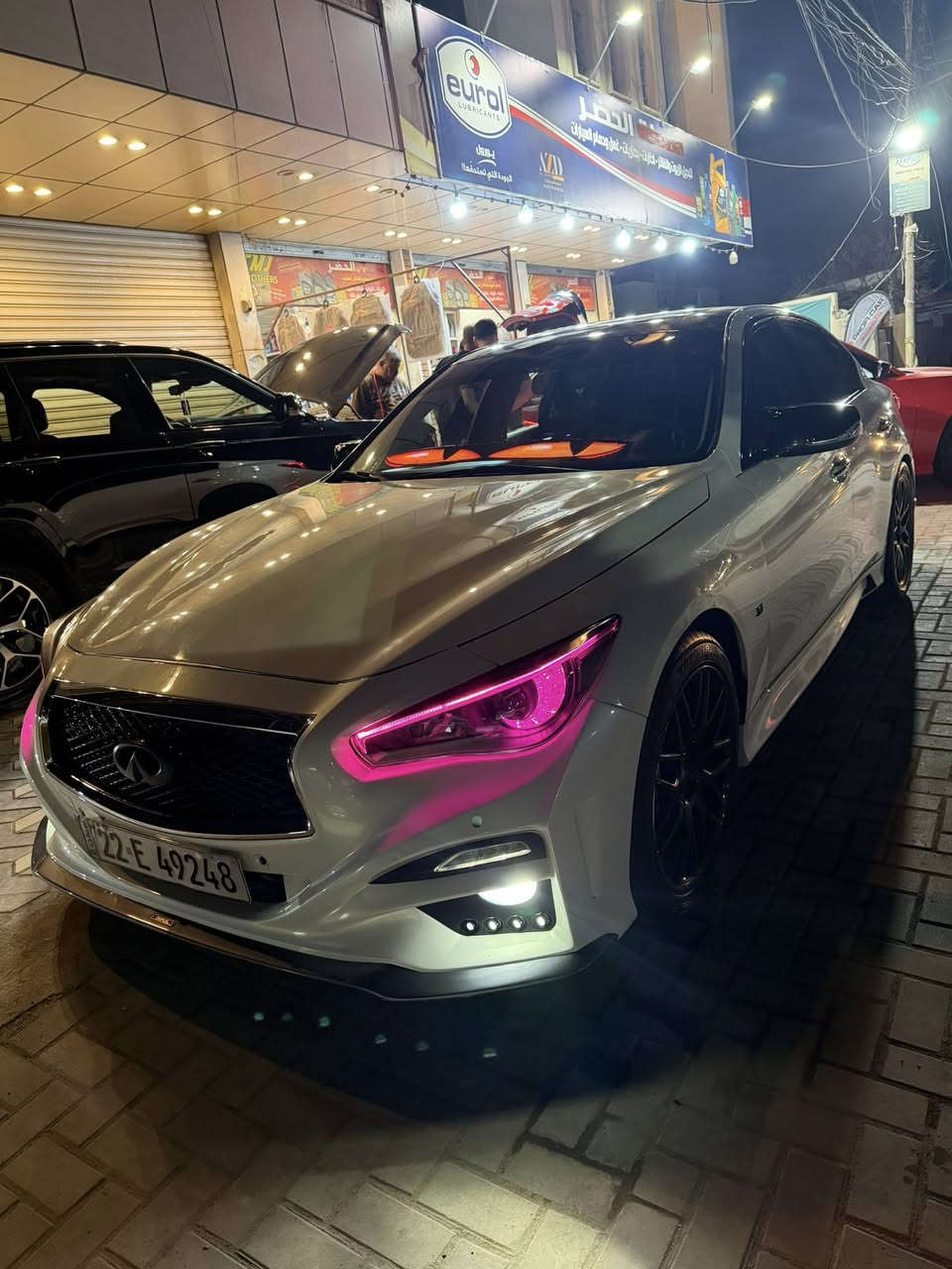 انفنتي Q50 محرك ((((((3700))))))
تنفس طبيعي بدون تيربو 2015 

فووول مواصفات 

عليها تزويد وعليها تعديلات خارجيه وداخليه

تريدها هيه وغراضها تريدها ستوك بلاديه بكيفك 

*********** 

رقمها اربيل سنويه لل ٢٠٢٨ 

تريد تحويل تريد وكاله بكيفك صفر غرامة
