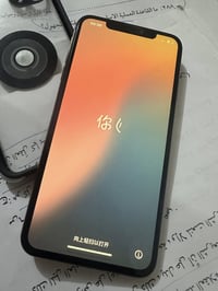 آيفون XS ماكس • مكفول • عليه خلل
