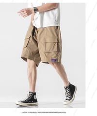 برموده صيني • قماش كتان • مقاسات M-4XL