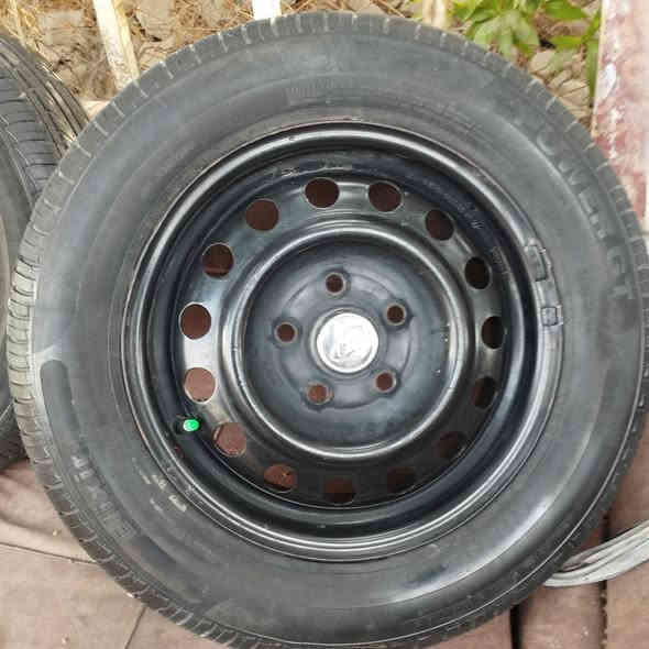 السلام عليك تايرات وياله كاملات النترا
قياس195/65/15
السعر ١٧٠ الف
مكاني كربلاء
***********
