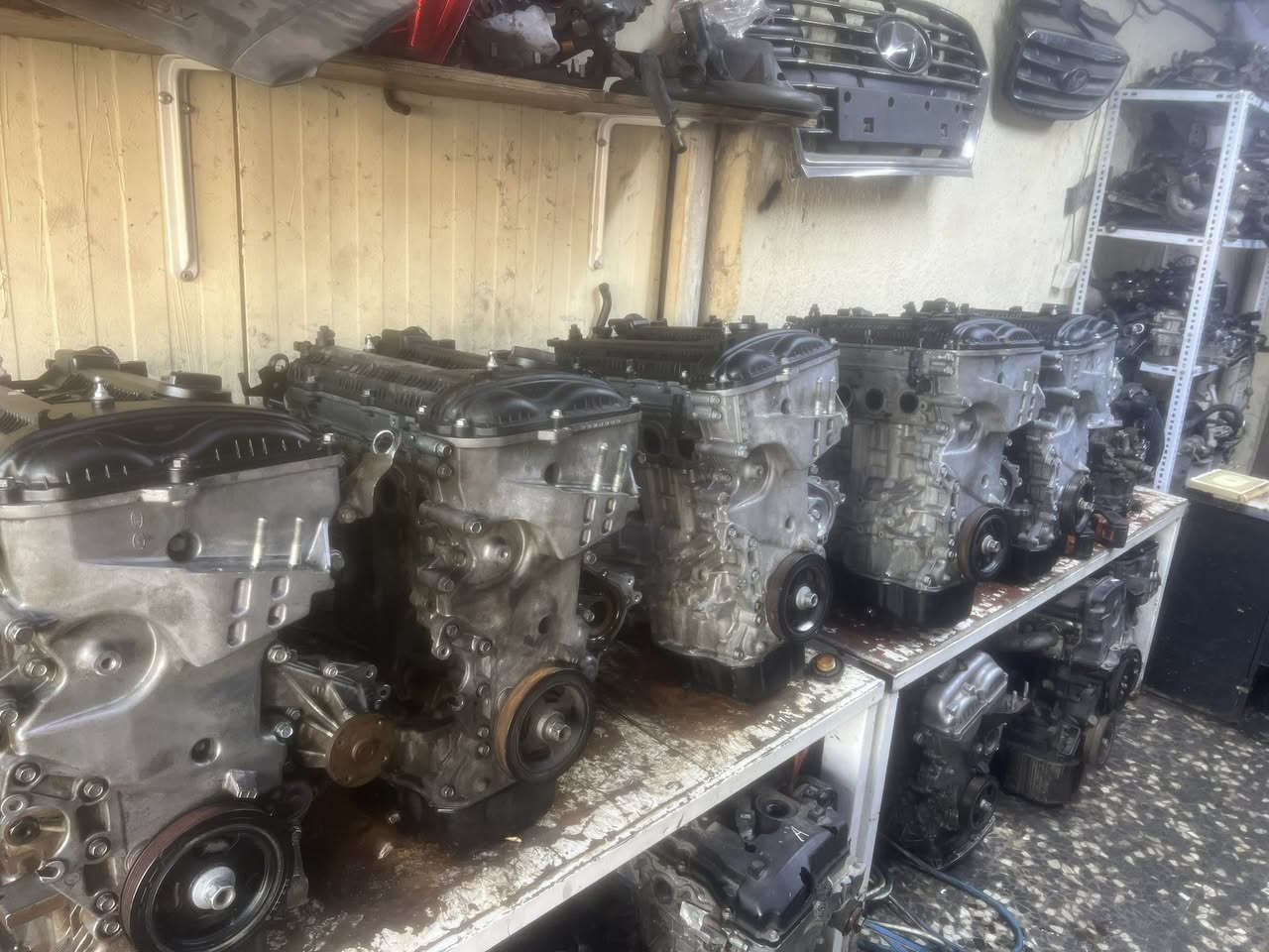 السلام عليكم 
توفرت محركات. 1800 مستعمل حاويه 
بيهه خلل بسيط ومصلح وجاهز وباسعار مناسبه 
شرط المحرك وارد ما مشتغل بالعراق 
للاستفسار ***********
