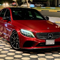 تم تنزيل السعر بيع مستعجل مرسيدس c300 عليها كت AMG بلادي شركه موديل 20...