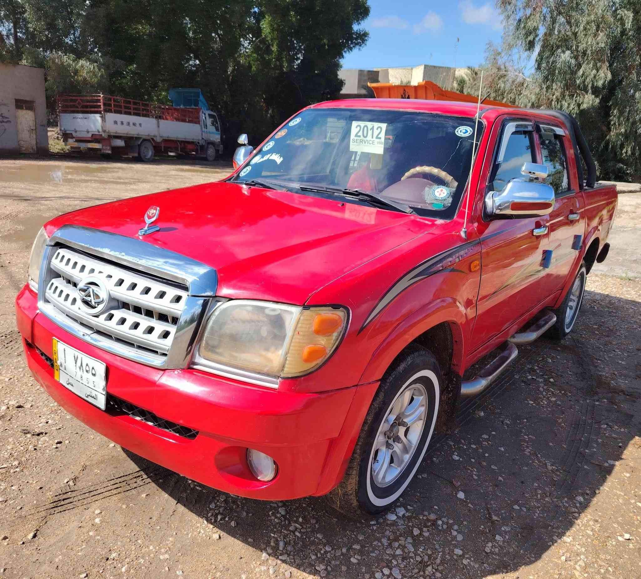 يالله
بيكم شيري 2012 مكفوله من ضربه وتبديل رقم مثنئ
 مشروع وطني سنويه مجدده مكينه كير اكسن حداديه كله عل شرط  كله شغاله  كهربائيّات كله شغاله سياره جديده بمعنه الكلمهه
السعر(45) بيه مجال لشراي يتصل *********** .... 
مكان نجف مناذره... #مكلف_بل_نشر
