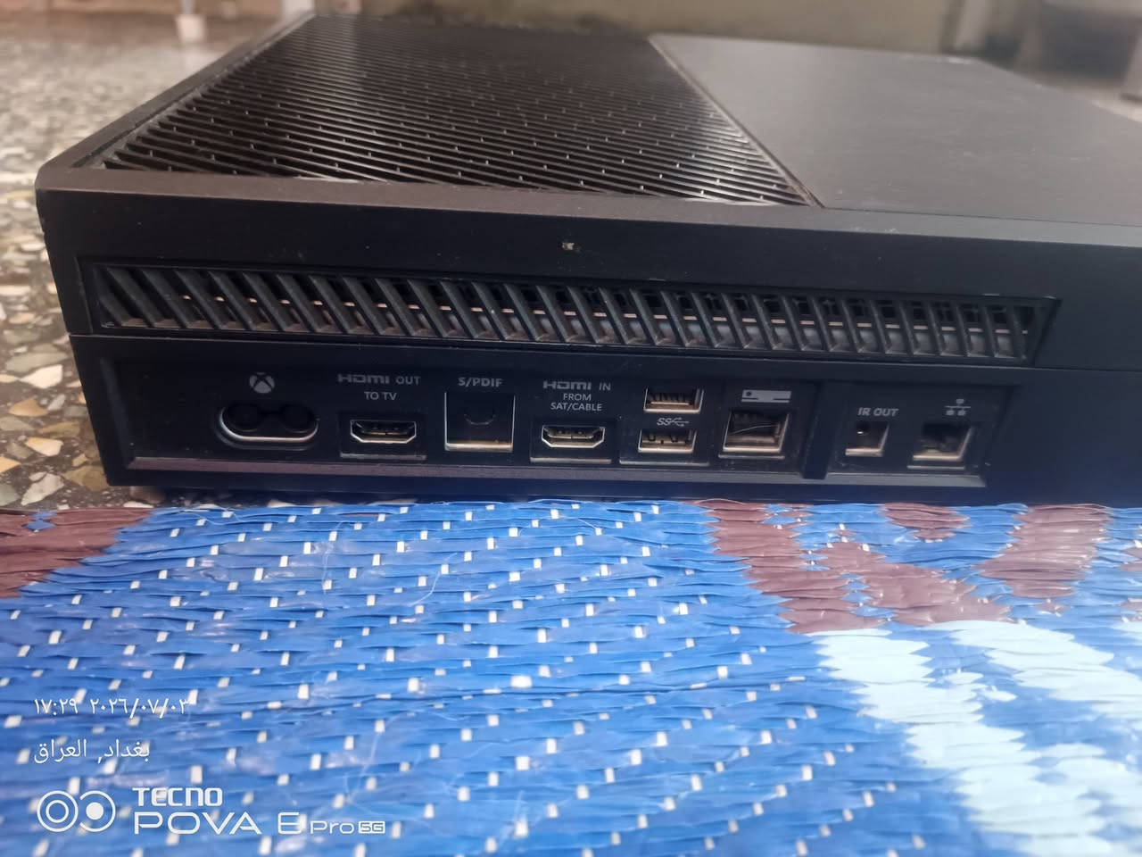 السلام عليكم اكس بوكس وان فات(xbox) نضافه 90٪السعر 120او بي مجال التواصل خاص او علا هاذ الرقم ***********
