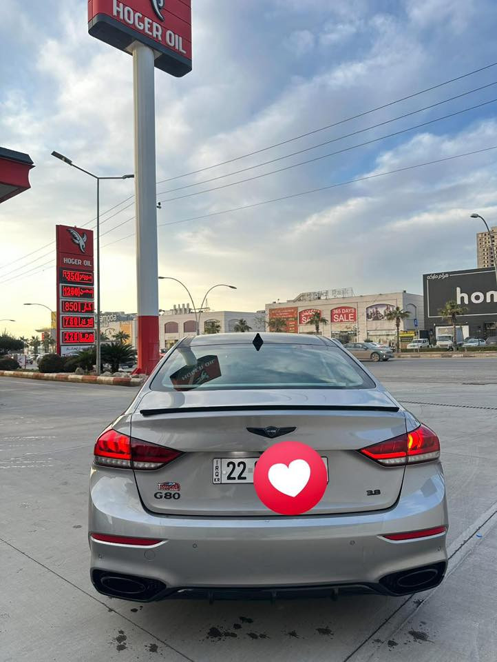 السلام عليكم. جنيسس g80 . موديل ٢٠٢٠
فول مواصفات الخير . محرك ٦ سلندر . وراد أمريكي 

رقم اربيل بسمي . حادث جاملغ بنيد بارد بدون صبغ 

طاك ايرباك برده فقط . السعر على رقم تلفون 

***********@
