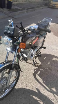 دراجه ايراني 4 كير موديل 2023 محرك ما مفتوح +مكفول اورق موجوده اصوليه ...