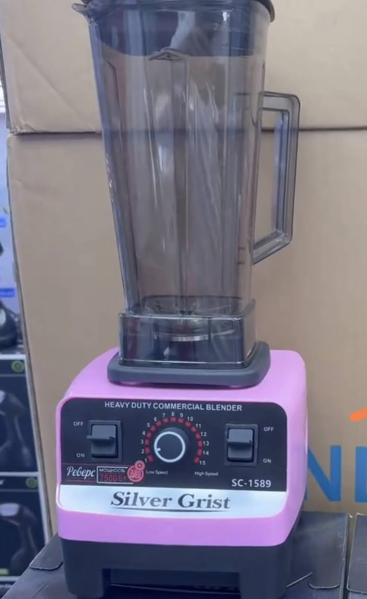 🌪️ خلاط Silver Grist الاحترافي (7500W)
خلاط القوة القصوى المصمم للتحمل والأداء العالي، مثالي للمطبخ العصري.
/وكل هذا العرض وبسعر 20الف / وتوصيل 5 كل المحافظات/رقم الهاتف ***********
