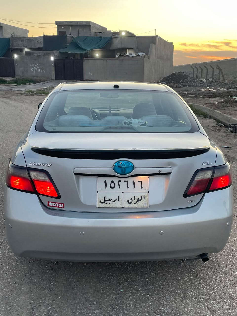 تيوتا كامري موديل 2009 خليجي موصفات gl سياره حيل حيل نظيف بمعنا كليمة بس بونيت كلير بدون دواخل بدون صبوخ بدون بارد بدون رصعات بدون جلح بدون شخوت صدر جديد تايرات جديد دواخل نظيف سنويه ساقة دفتر بنزين بي كيرو محرك شرط مابي عيب شرط تحويل مكان كركوك سعر 116$ بي المجال للطيبين 
اذا تريد خابرني ماجاوب تعليقات 
رقم موبايل 
***********
*********** كركوك, العراق
