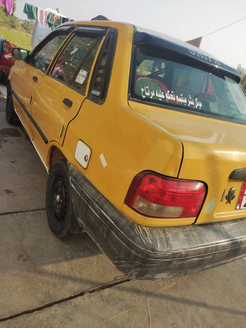 السلام عليكم خير الكلام الصلاة عل محمد وآل محمد.. للبيع او لمراوس حسب القناعه لعزاز اقرأ تفاصيل سياره وخابرني او تراسلني خاص اني بخدمتك بيك خير وتدلل سايبه موديل  (١٤)  رقم بغداد انكليزي بأسمي جاهزه مكينه كير شاصي لبرانكيتات كله نضيف كهربائيات كله جاهزه  شاشه  سنتر لوك مصفره هيئه ومرور باتري جديد قطره اخياس مابيه هزه جديده جامه اماميه جديده دعاميات جدد خط وبحث جدد نوزلات وبلكات قبل اسبوع بدلتهن سياره خير من الله جاهزه عل اخير شرط تدفئه تبريد بيه فقط بارد جاملغ امامي قليل مبين بالصوره وبيه رشات صبغ بنيد وجاملغات أثر جراد لا أكثر ولا أقل السعر،،،، ٣٥،،، بيه مجال قليل عنوان حله شارع كربلاء.      الله يحفظكم ليكول سعرها هواي خل يروح يعامل عل موديل ١١ و ١٢ ويجي اني بخدمته ***********
