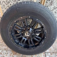 للبيع وياله حجم 17  Fuel Off-Road.تايلندي اسود ترهم على الفورچنر  مع ا...