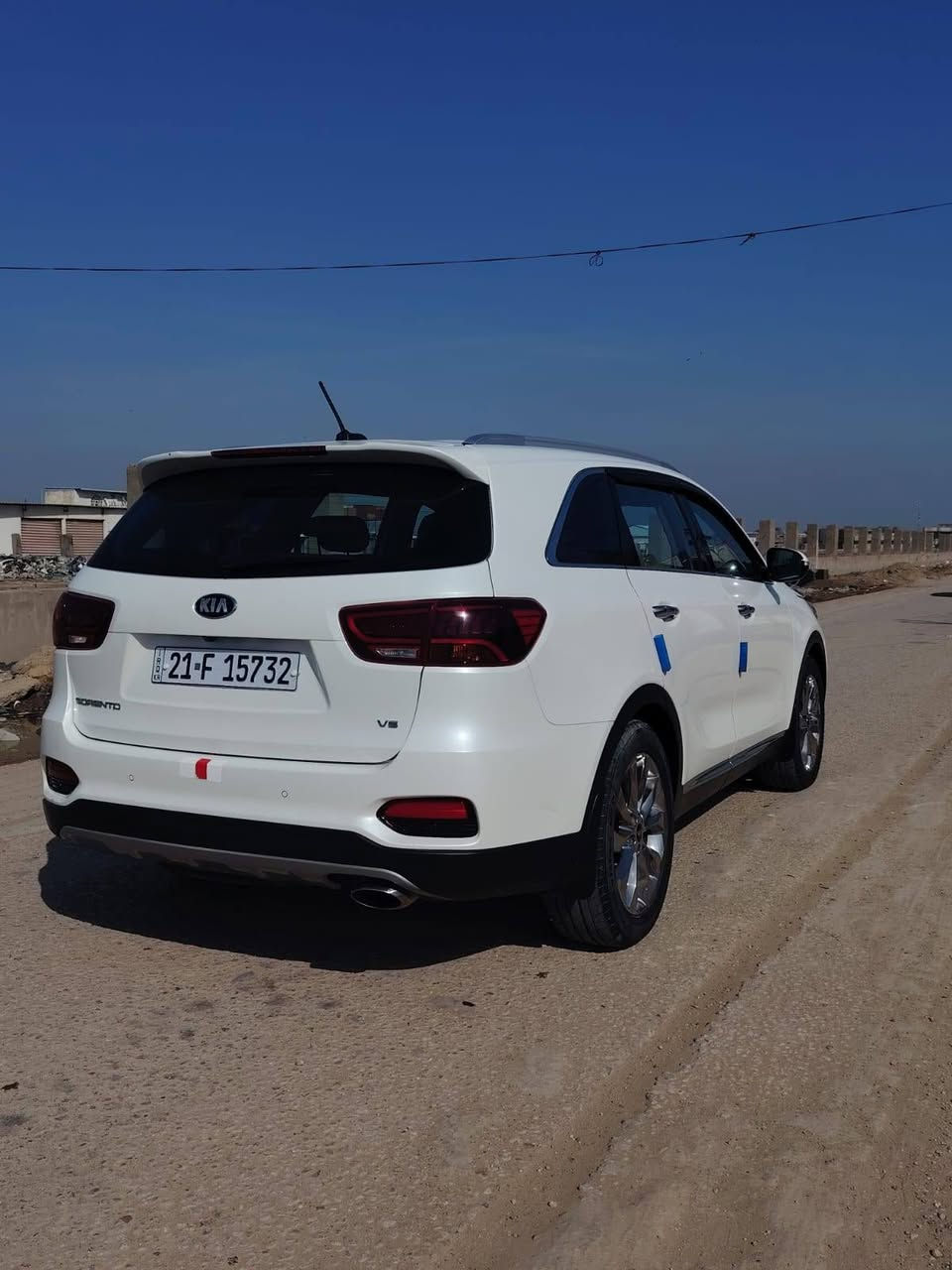 السلام عليكم 
للبيع كيا سورنتو موديل 2020خليجي 
رقم سليمانيه دولي جديد
مكفوله كفاله 6سلندر 3500
7راكب 
ماشيه 85الف 
مواصفات 
بصمتين ابواب 
قماره حديد
بصمة تشغيل 
كشن كهرباء 
مري شفط 
يدات نيكل 
اشارة ترحيب سورنتو 
اشارة ترحيب عند التشغيل 
3قطع تبريد 
شاشه كبيره 
حساسات 360درجه 
السعر 265بي مجال قليل 
للستسفار ***********
