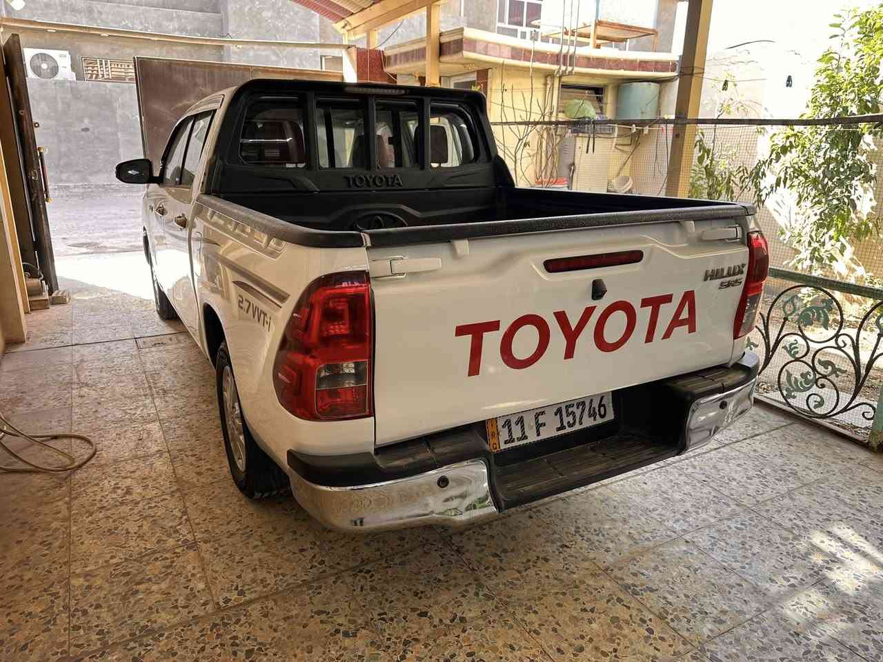 السلام عليكم
بيكم تيوتا 2016 كفاله عامه 
من الصبغ والبارد محرك كير 
شركة بلاد مامفتوح برغي بيها
كير أوتوماتيك ماشيه 106ع ادينه 
رقم بغداد بسمي مكانها بغداد 
أبوغريب الزيتون السعر 245 
رقم الهاتف***********
