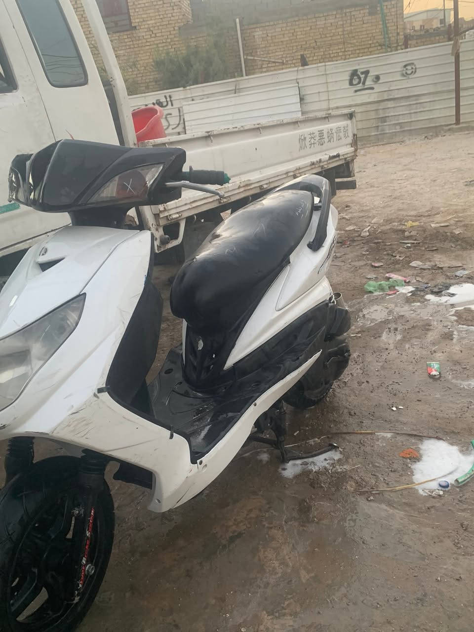 سلام عليكم شباب دراجه سكنس فحل كابريتر نقص بس سلف كهربائيات كلا شغاله وناقص بصيط بيه كلجات رياضي دبلات خلفيه رياضي دراجه شلعه معدل كلش قوي مكينه 58 تخبل ناعمه سعره 300بيه مجال كلش بصيط مكاني بغداد مدينه اصدر او حي اور رقمي ***********
