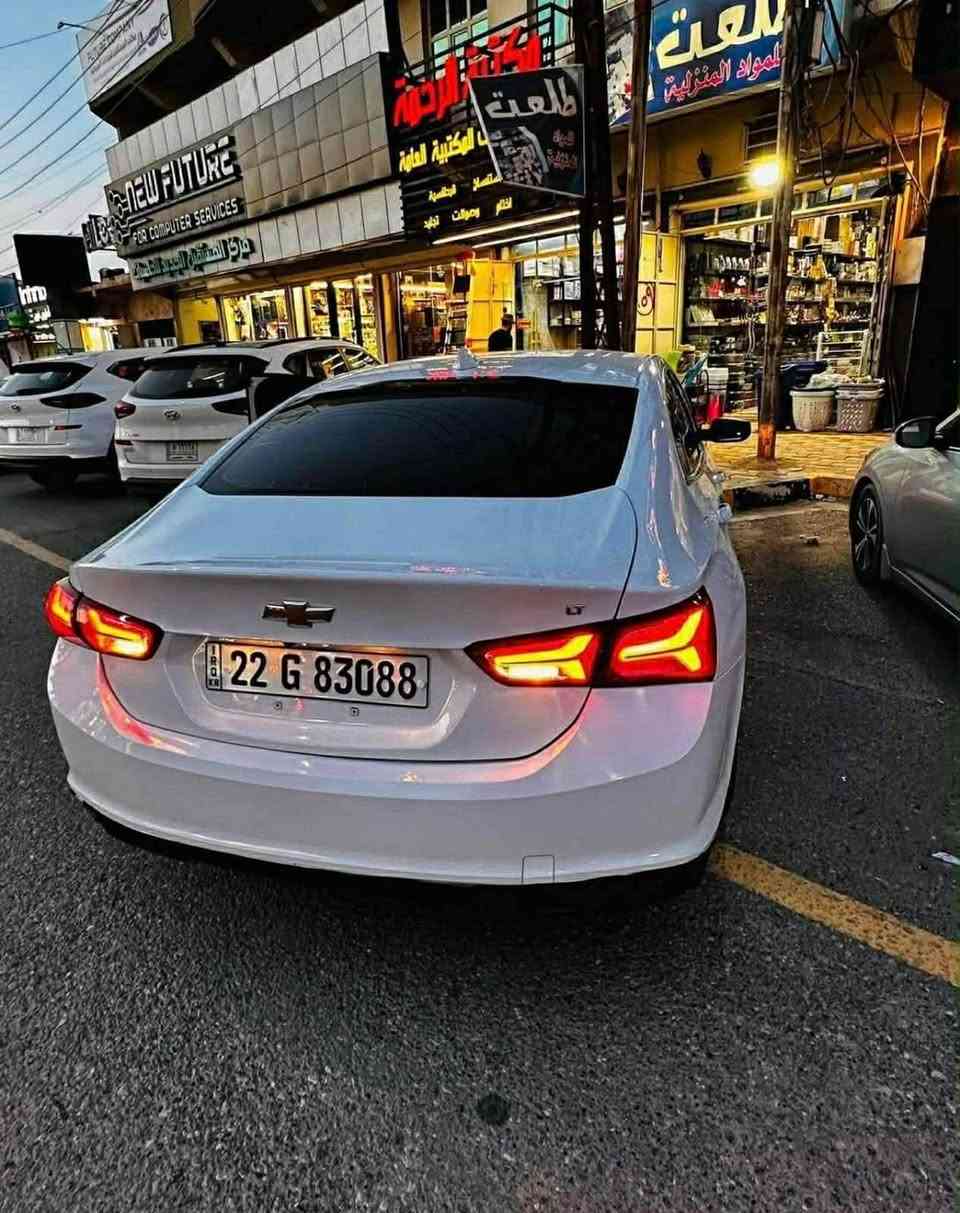 مكلف بلنشر للبيع ماليبو ٢٠٢٢ lt
محرك ١٥٠٠ توربو 
بصمة ابواب 
بصمة تشغيل 
تشغيل عن بعد 
شاشة كار بلي 
تدفئة بالكشنات 
مبدل بابين عكس السايق بلادي بدون صبغ 
وبيها الجملغ الخلفي رش
سياره جاهزة السعر 128 
مكان السيارة محافظة صلاح الدين 
***********
