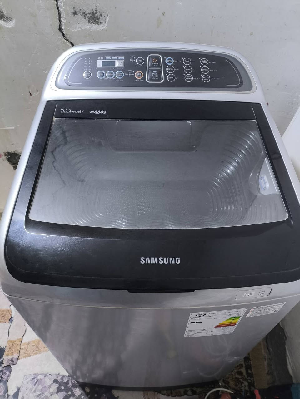 السلام عليكم غساله للبيع فول اوتوماتيك نوع سامسونك الغساله ما مشتغله هواي مرتين بس حجمها 15 كيلو السعر 450 وبيها مجال العنوان البصره الجزيره باب الهوه ***********
