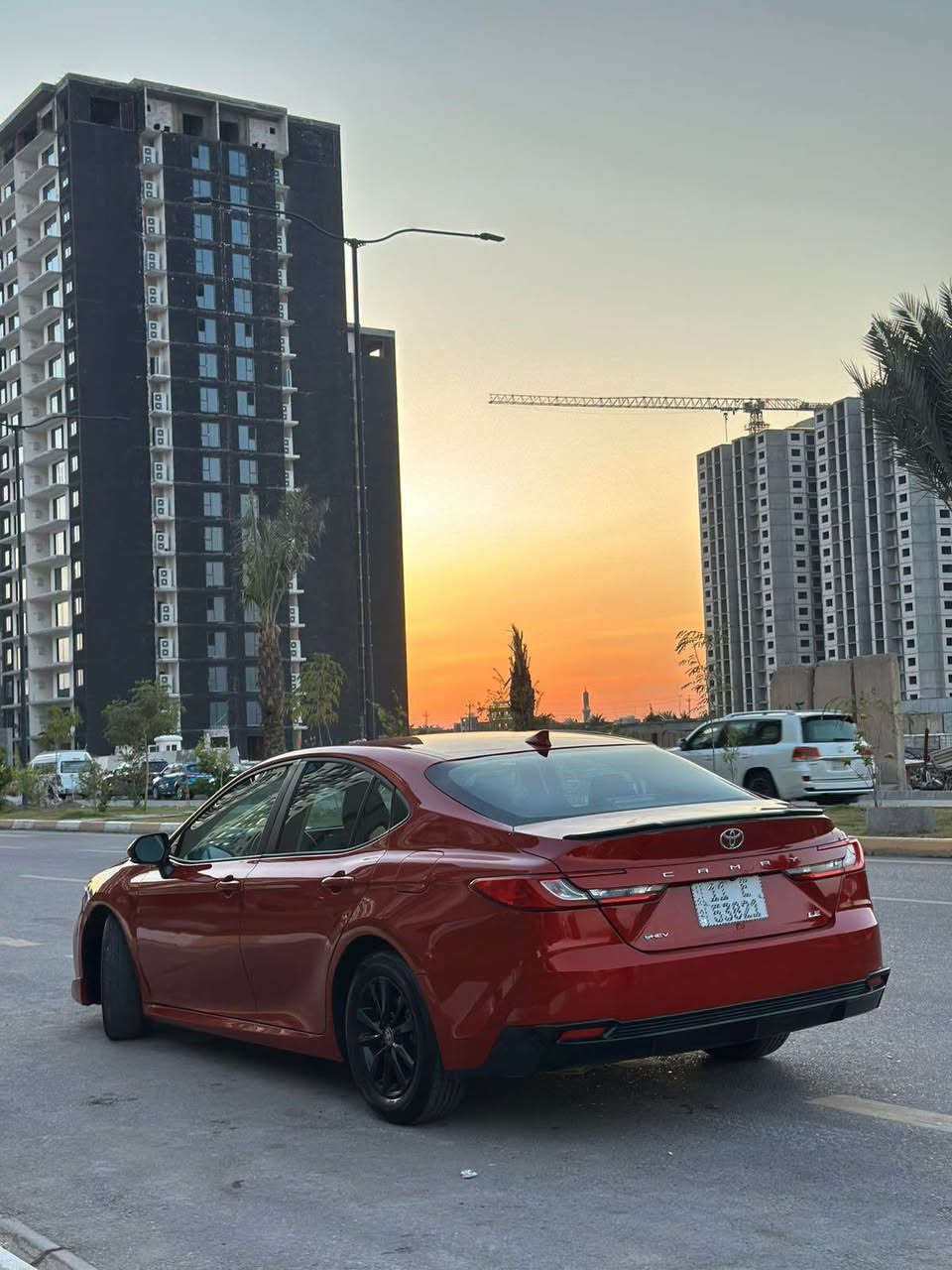 سلام عليكم 
لبيع Toyota Camryموديل 2025LE سياره جديده حادثها مثل مو موضح بل صور صبغ قطعتين مال الحادث ومن امريكا بيها البابين كلير سياره جاهزه مناقصها شي مواصفات le معروفه
سعر 200 وبيها مجال *********** بغداد, العراق
