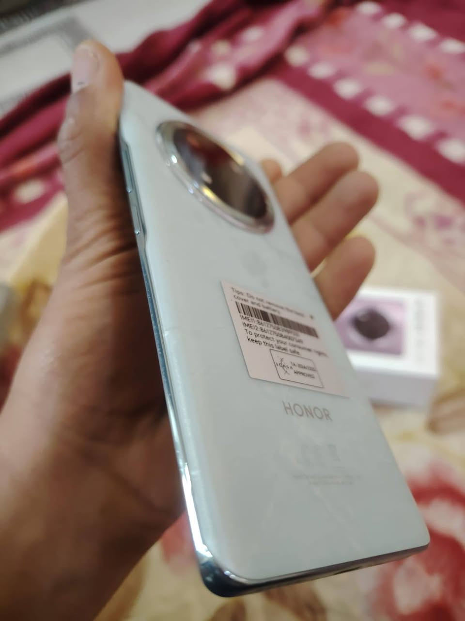 Honor x9c G5
جهاز نضيف كلش صار شهر تقريبا من أخذته
ذاكره ٢٥٦ سعر ٢٨٠ العنوان بغداد مدينة صدر قطاع ٤٩


**إذا كنت صاحب هذا الإعلان وتريد حذفه لأي سبب، رجاءا أرسل رسالة إلى الدعم الفني**