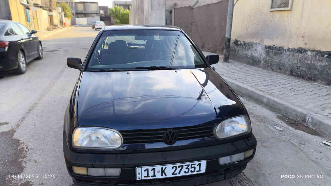 كولف الماني نفخ محرك 1800
كير ومكينة جديد مكفولات 
كير اوتو
داخلهة جديد
السيارة لا خياس ولا حادث ولا تبديل 

ديكو جديد 
شوتة اير فلو جديد
مصبوغة جمالية 
مازدات اساور
صدرهة نظيف
تخم تاير جيد ويل بلادي مال كولف
السيارة مصروف عليها ومرتبة ونصبتها حلوه 
رقم بغداد انكليزي ولتحويل مباشر سياره ب اسمي 
السيارة  55 الشراي ***********
