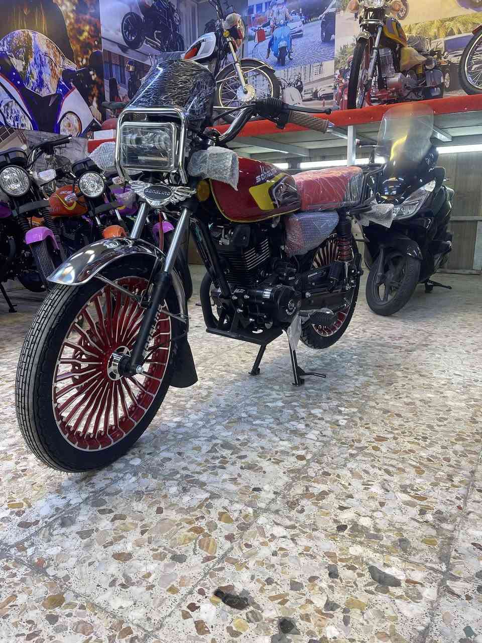 البيع بلنقد والتقسيط فقط رافدين مشمول بلاقساط  
الاستفسار والاتصال  التواصل وتساب ***********
العنوان : بغداد الشعب  شارع الصحه مقابل شركة بيبسي بغداد مركز ابو كيان للدراجات الناريه
