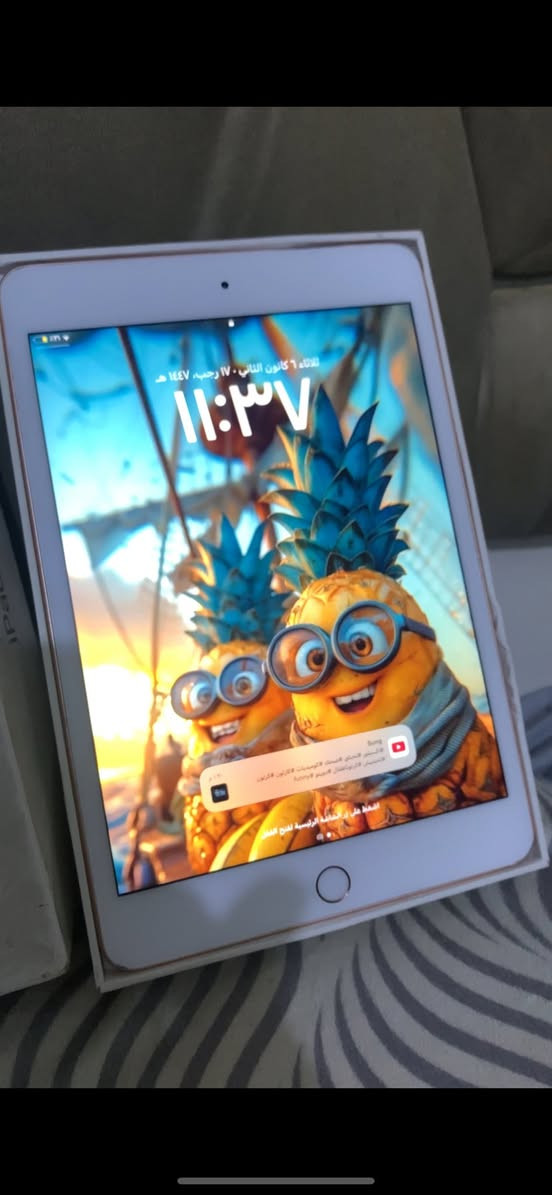 لسلام عليكم ايباد مني 5ذاكرة 64 جهاز نضيف كلش فقط ضربة خفيفة بضهر ما مأثرة سعر 190 وبي مجال قليل مكاني بغداد *********** واتساب
