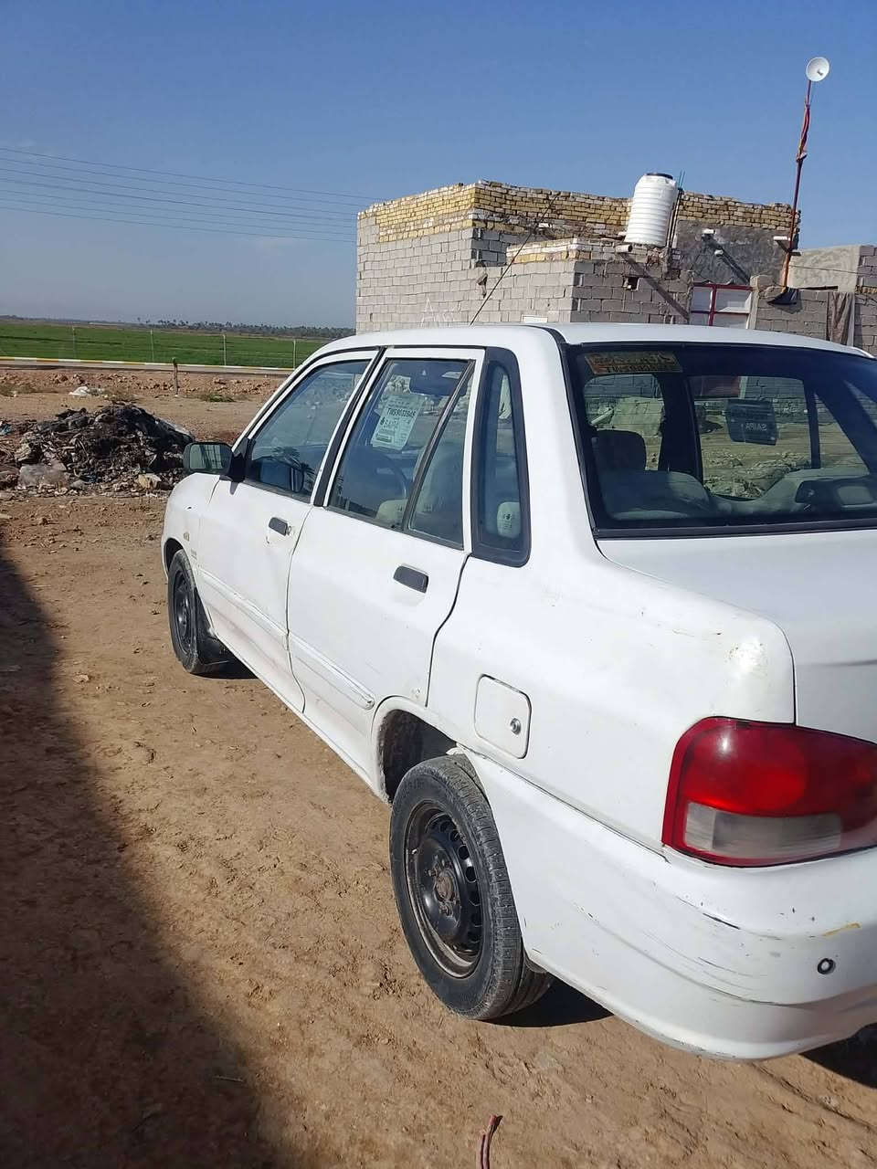 سلام عليكم سايبه دمعه موديل 2010سياره مكفوله من كير ومكينه وشواصي وغياس سنوه ما صاقطه مكان غضاء غماس السعر 28وبيه مجال الستفسار عله الرقم ***********
