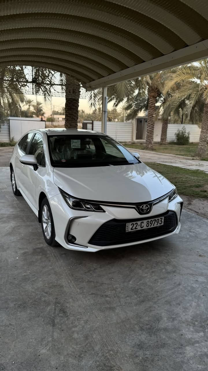 السلام عليكم
للبيع تويوتا كورلا موديل 2023 خليجي ساز بعدها بالضمان السياره جديده على وضع الشركه ماشيه 43 مكفوله كفاله من الصبغ و البارد و الضربه والشخط حته الدعاميات 
مواصفات :
بصمه تشغيل و ابواب
دخول ذكي 
شاشه كبيره
اندرويد اوتو 
ابل كار بلي
فول تحكم ستيرن 
حساس امامي+خلفي
مري كهرباء
تبريد قطعتين
وباقي المواصفات المعروفه 
السعر 178 وبيها مجال 
مكان السياره بغداد العامريه
 للاستفسار ***********

