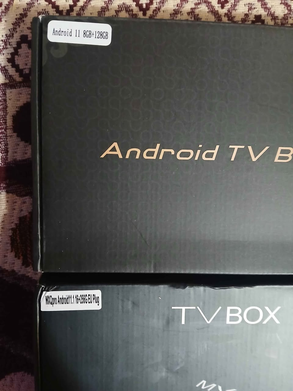 تيفي بوكس جديد غير مستخدم فقط ابيع شلع اليفيده يجي خاص  ذاكرة مختلفه  256 وبيهن 128 .ابيع  شلع فقط سعر القطعه،12 الف  متواجد خاص 
 توصيل موجود بغداد وجميع المحافظات بغداد, العراق


**إذا كنت صاحب هذا الإعلان وتريد حذفه لأي سبب، رجاءا أرسل رسالة إلى الدعم الفني**