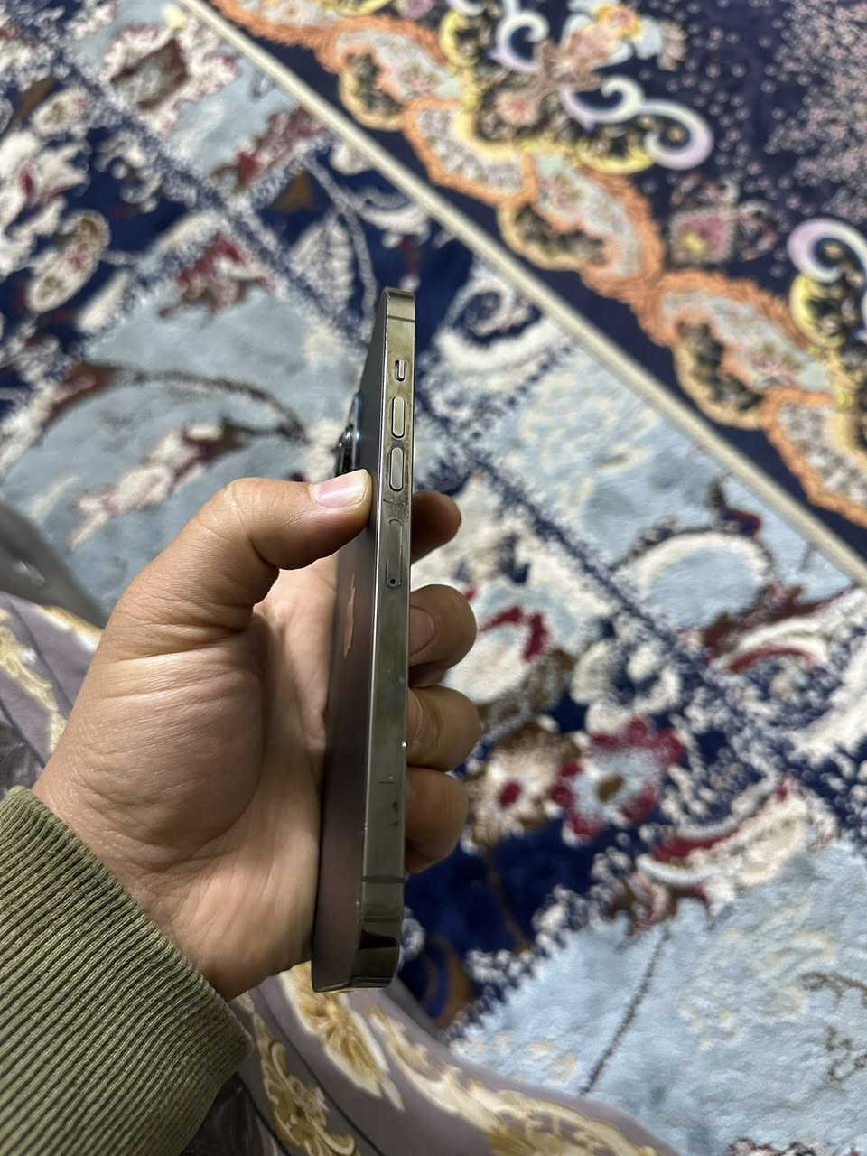 ايفون 13 برو ماكس
ذاكره 128 
بطاريه 97
تك سيم
مامفتوح فقط فطر بالضهر السِعر 575 الف
***********
***********
